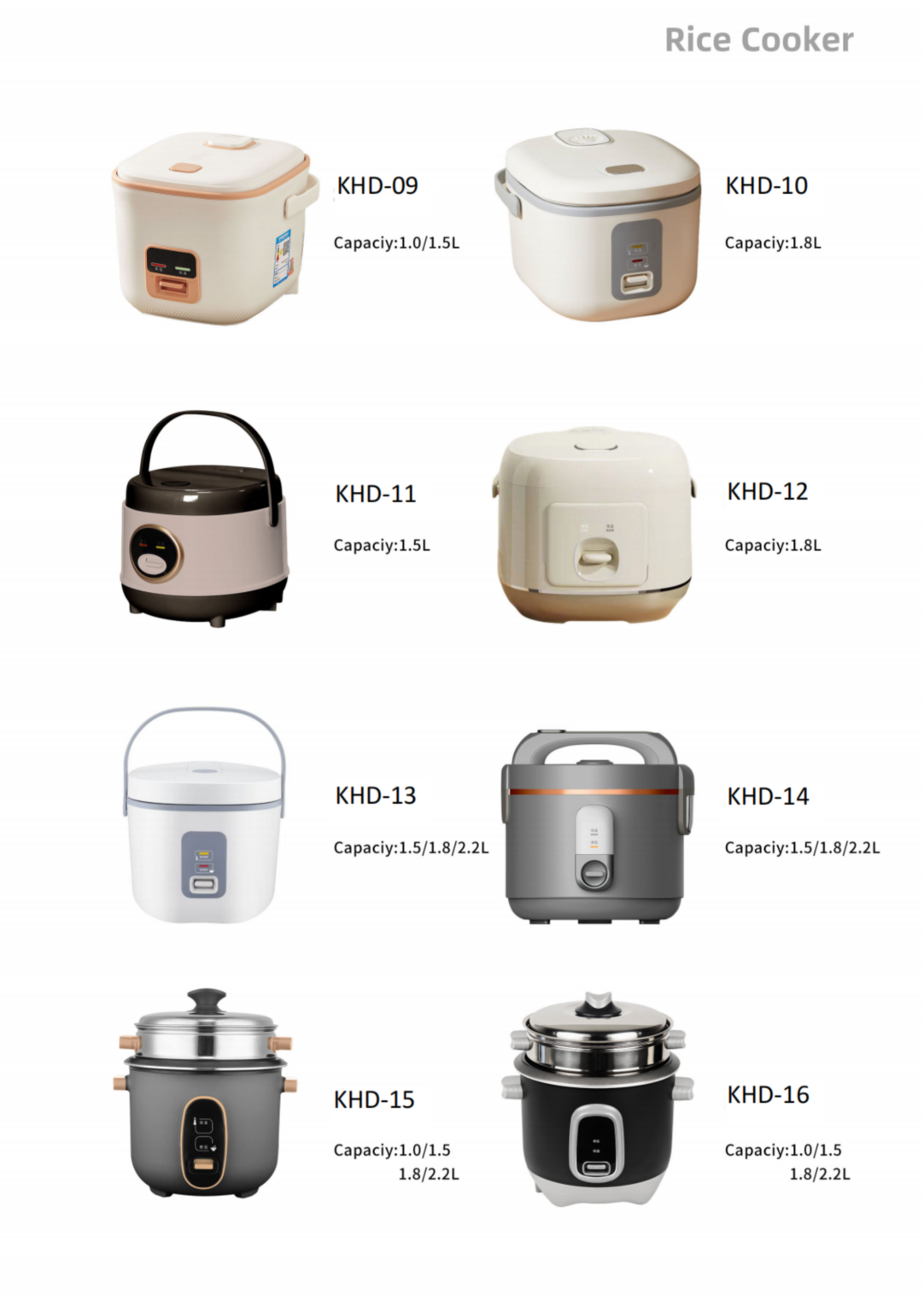 RICE COOKER